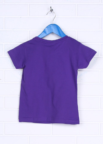 Фіолетова літня футболка з коротким рукавом Sol's