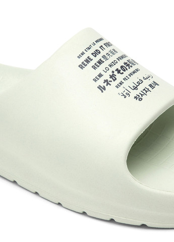 Белые пляжные, кэжуал шлепанцы Lacoste