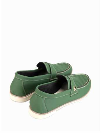 Libero Туфлі лофери зелений з натуральна шкіра, швеція — літо (340796253)