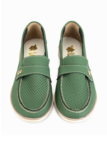 Libero Туфлі лофери зелений з натуральна шкіра, швеція — літо (340796253)