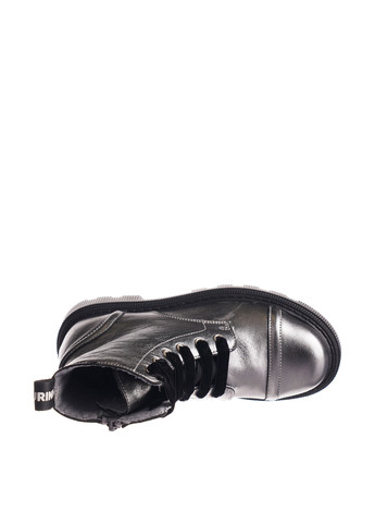 Серебряные кэжуал осенние ботинки Naturino