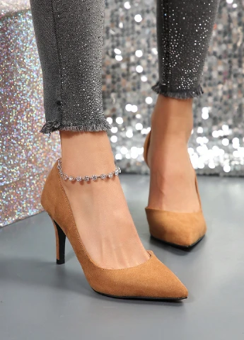 SHEIN Туфлі д'орсей коричневий з текстиль, китай — демісезон (332389090)
