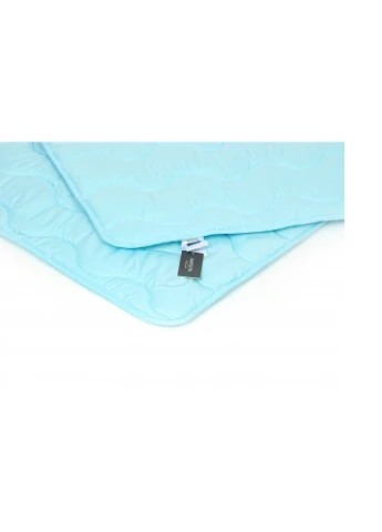 Одеяло шелковое 1646 Eco Light Blue 220х240 (2200002652858) Mirson (254083118)