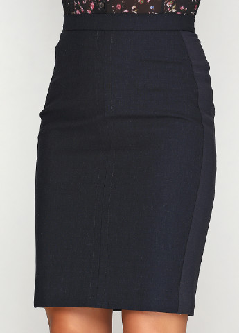Черная кэжуал однотонная юбка Karen by Simonsen с высокой талией