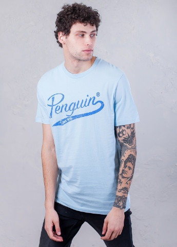 Голубая футболка Original Penguin