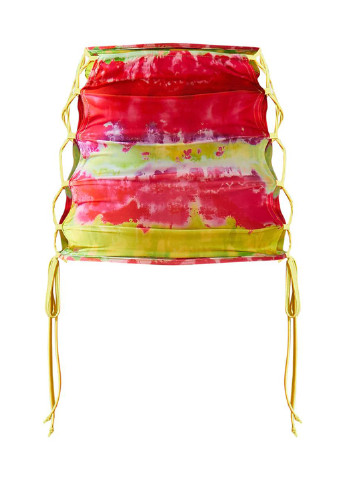 Разноцветная кэжуал градиентной расцветки юбка PrettyLittleThing
