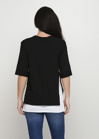 Черная летняя футболка Akdeniz