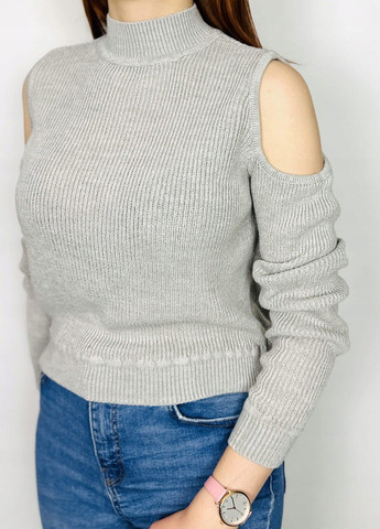 Світло-сірий демісезонний светр H&M