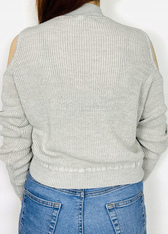 Світло-сірий демісезонний светр H&M