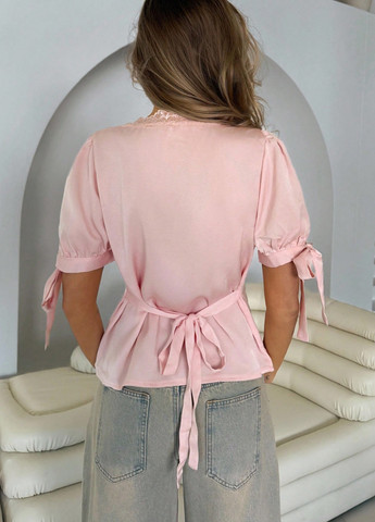 Розовая блуза SHEIN