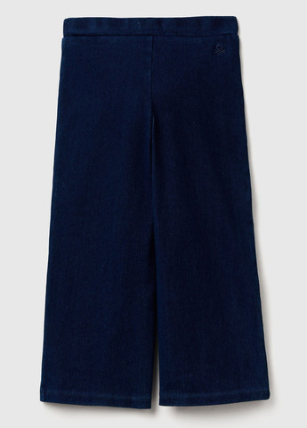 Темно-синие демисезонные палаццо джинсы United Colors of Benetton