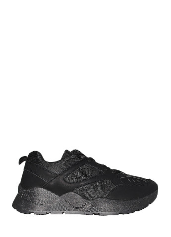 Черные демисезонные кроссовки u1289 black Jomix
