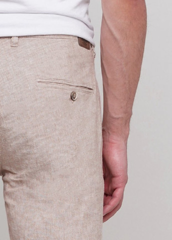 Бежевые кэжуал демисезонные чиносы брюки Trend Collection