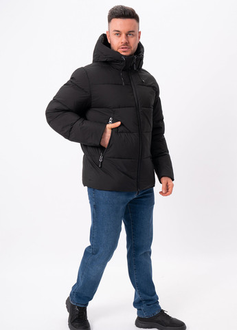 Чорна зимня куртка Trend Collection