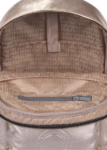 Рюкзак женский кожаный Xs 27х32х11 см PoolParty (252416837)