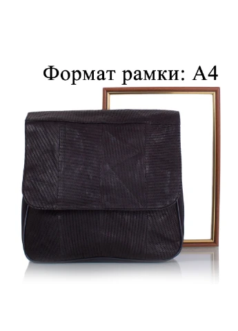Женская кожаная сумка-почтальонка 29х28х4,5 см TuNoNa (195538207)