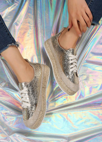 Кросівки SHEIN золоті демісезони (356956693)