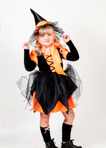 Маскарадний костюм Ведьмочка (помаранчева) DM SASHKA (247261601)