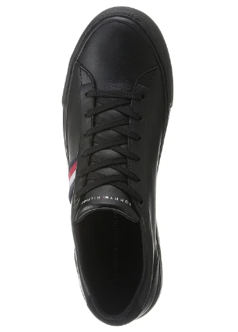 Черные кеды Tommy Hilfiger