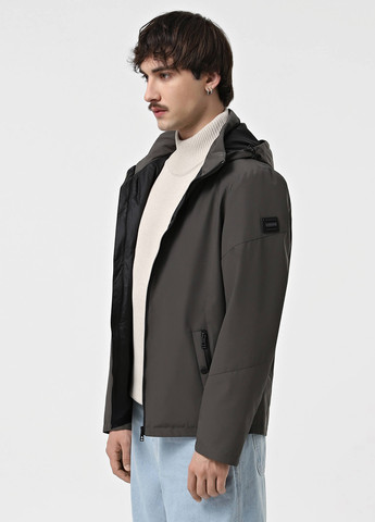 Сіра демісезонна куртка Sun's House