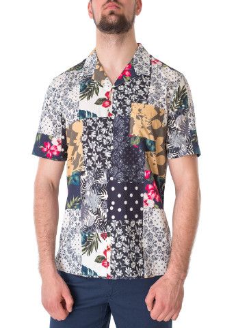 Цветная рубашка с цветами Antony Morato