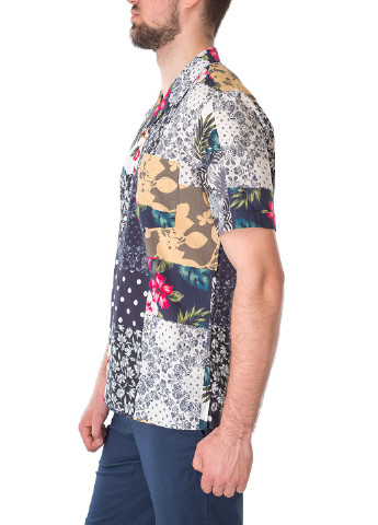 Цветная рубашка с цветами Antony Morato