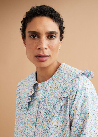 Голубая демисезонная куртка H&M