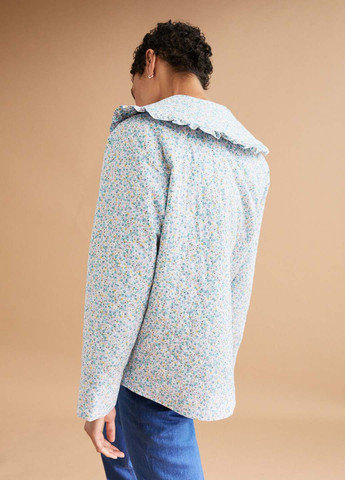 Голубая демисезонная куртка H&M