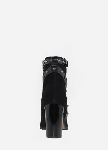 Осенние ботинки rm309-11 черный Maranta из натуральной замши