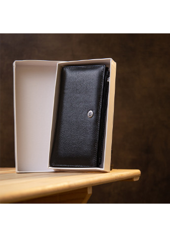 Женский кожаный кошелек 19х9,5х1,5 см st leather (242188755)