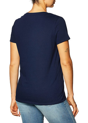 Темно-синяя летняя футболка Calvin Klein