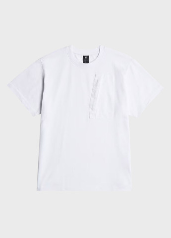 Біла футболка G-Star Raw
