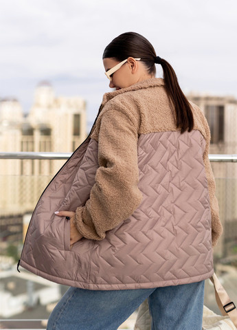 Бежева демісезонна куртка Demma