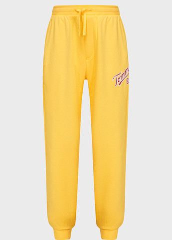 Желтые спортивные демисезонные джоггеры брюки Tommy Jeans