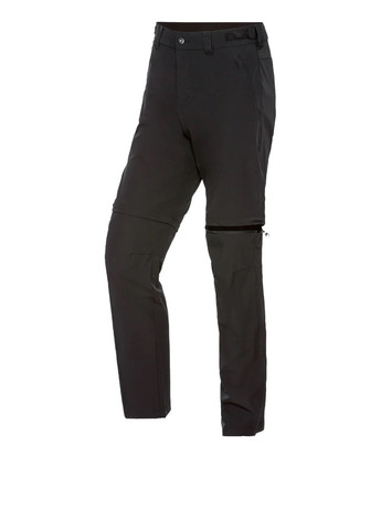 Черные спортивные демисезонные прямые брюки ROCKTRAIL