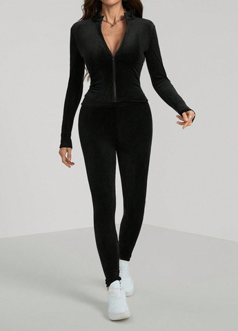 Костюм (толстовка, леггинсы) SHEIN (342383008)