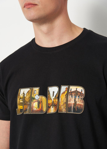 Чорна футболка Sol's Imperial