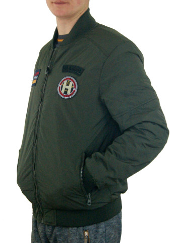 Оливкова (хакі) демісезонна куртка Glorious