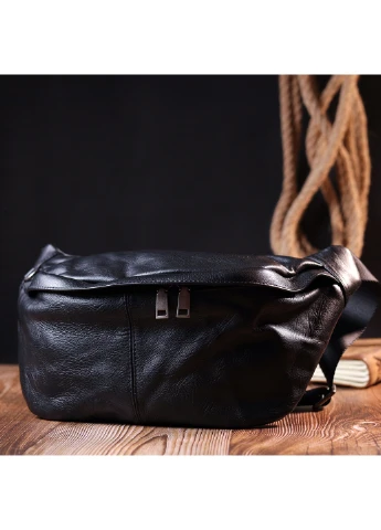 Кожаная сумка унисекс 30х19х6 см Vintage (255709221)