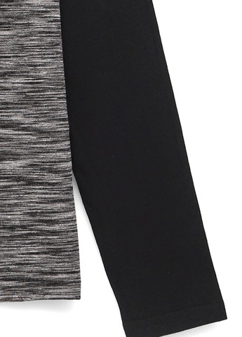 Серый демисезонный кэжуал лонгслив Your Turn меланж