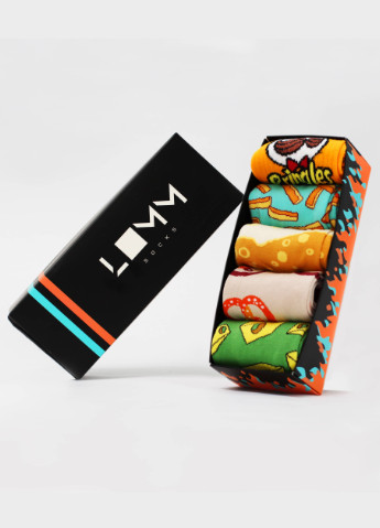 Подарунковий набір 5 пар шкарпеток у коробці Gurman box LOMM (251328805)