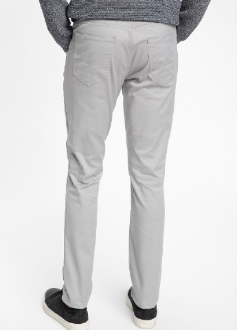 Серые кэжуал демисезонные брюки DeFacto