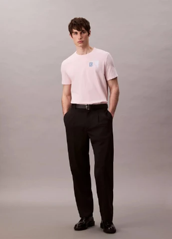 Блідо-рожева футболка Calvin Klein