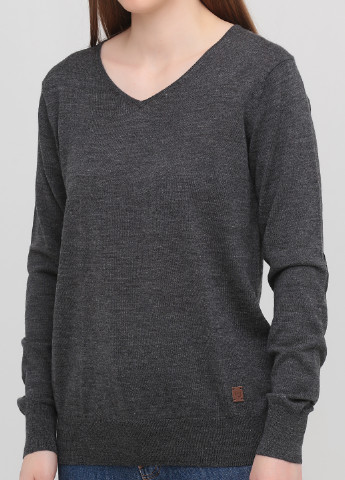 Сірий демісезонний светр пуловер Liu Jo