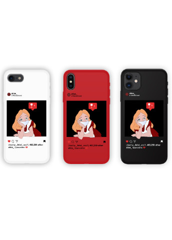 Чохол силіконовий Apple Iphone Xr Аліса в масці Дісней Карантин (Disney Quarantine) (8225-1419) MobiPrint (219776327)