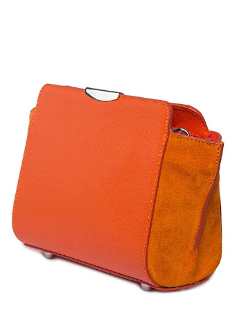 Оранжевая кожаная сумка кросс-боди Conte Frostini (254368061)