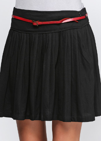 Черная кэжуал однотонная юбка Cache Cache мини