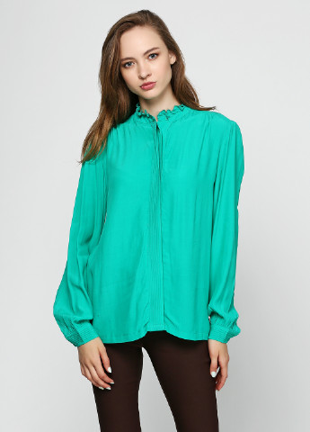 Зелена демісезонна блуза Minus