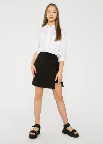 Черная кэжуал однотонная юбка Reporter Young