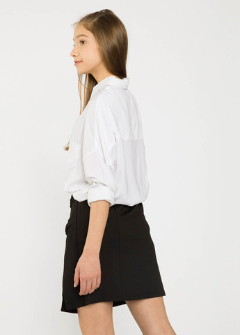 Черная кэжуал однотонная юбка Reporter Young